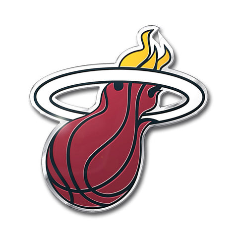 Miami Heat Auto Emblem - Color