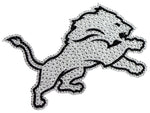 Detroit Lions Auto Emblem - Rhinestone Bling