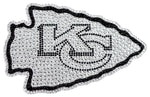 Kansas City Chiefs Auto Emblem - Rhinestone Bling