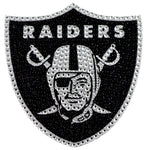 Oakland Raiders Auto Emblem - Rhinestone Bling