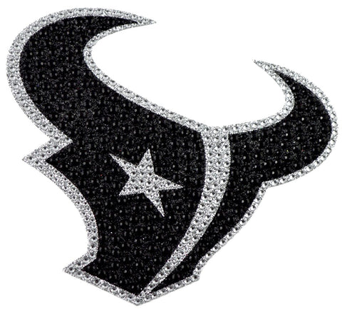 Houston Texans Auto Emblem - Rhinestone Bling