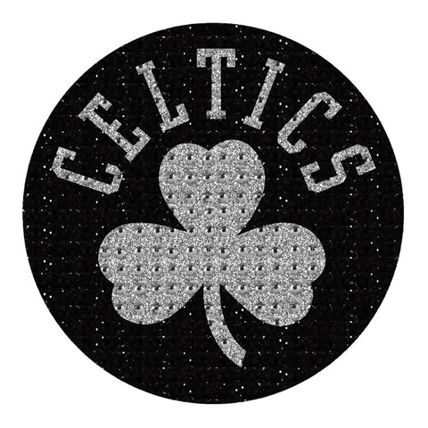 Boston Celtics Auto Emblem - Rhinestone Bling