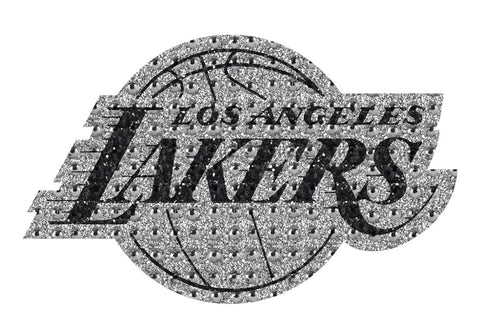 Los Angeles Lakers Auto Emblem - Rhinestone Bling