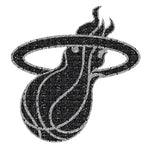 Miami Heat Auto Emblem - Rhinestone Bling