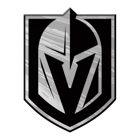 Vegas Golden Knights Auto Emblem Silver Chrome