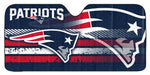 New England Patriots Auto Sun Shade - 59"x27"