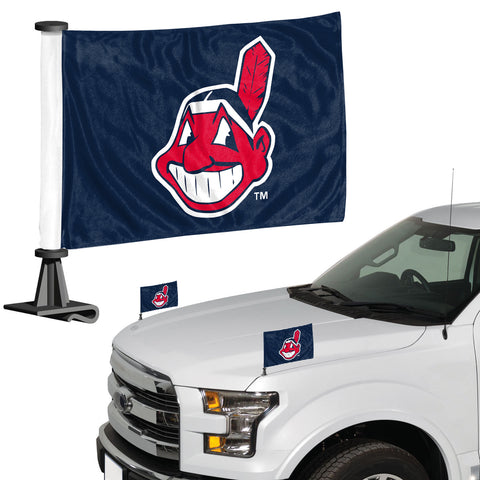 Cleveland Indians Flag Set 2 Piece Ambassador Style