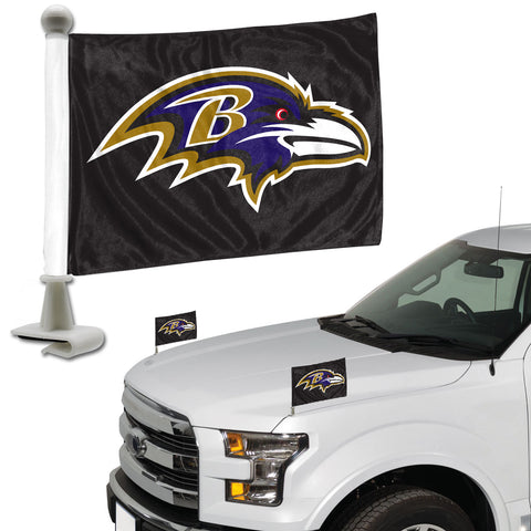Baltimore Ravens Flag Set 2 Piece Ambassador Style