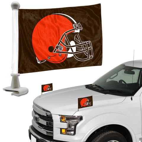 Cleveland Browns Flag Set 2 Piece Ambassador Style