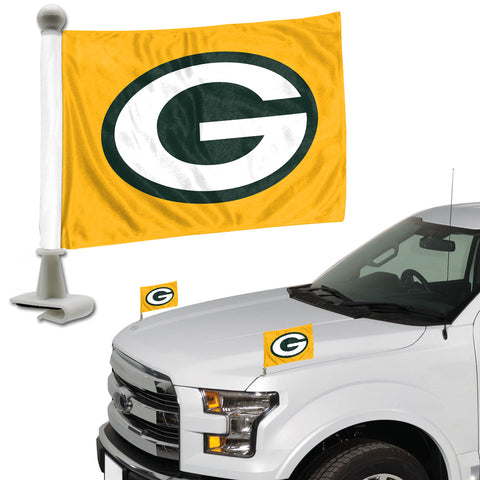Green Bay Packers Flag Set 2 Piece Ambassador Style