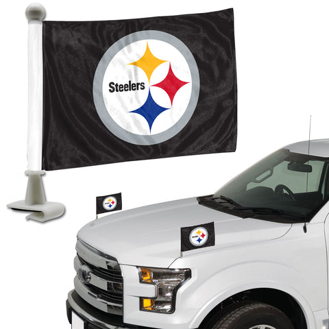 Pittsburgh Steelers Flag Set 2 Piece Ambassador Style