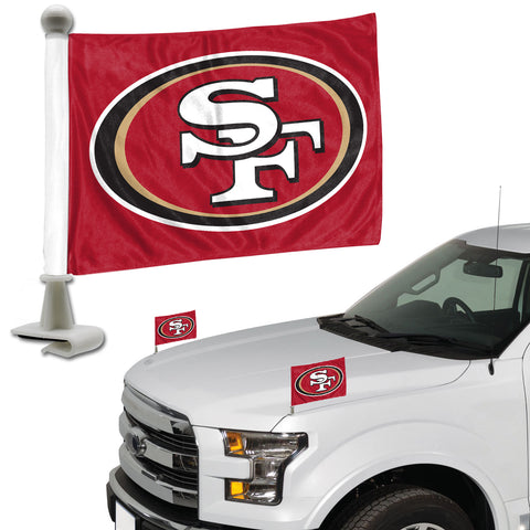 San Francisco 49ers Flag Set 2 Piece Ambassador Style
