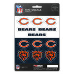 Chicago Bears Decal Set Mini 12 Pack
