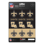 New Orleans Saints Decal Set Mini 12 Pack