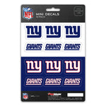New York Giants Decal Set Mini 12 Pack
