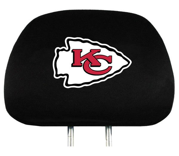 Kansas City Chiefs Head Rest Cover