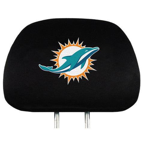 Miami Dolphins Headrest Covers