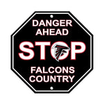 NFL Atlanta Falcons Stop Sign
