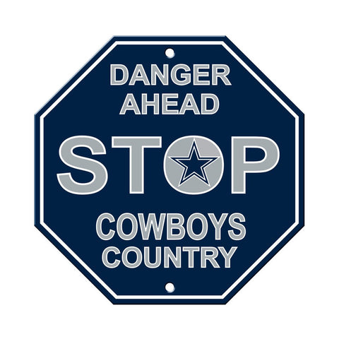 NFL Dallas Cowboys Stop Sign