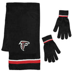 Atlanta Falcons Scarf and Glove Gift Set Chenille