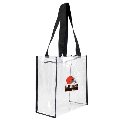 Cleveland Browns Clear Square Stadium Tote