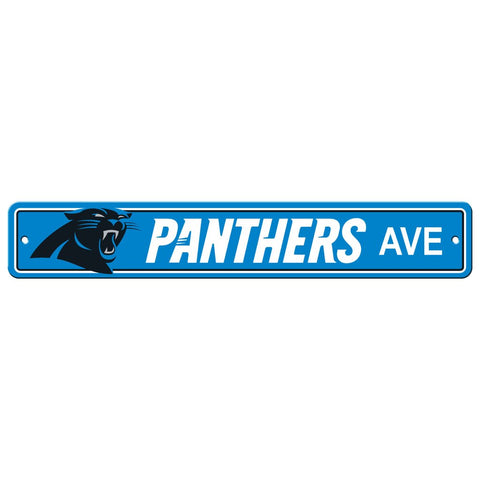 NFL Carolina Panthers Street Sign