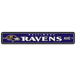 NFL Baltimore Ravens Street Sign