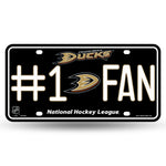 Anaheim Ducks License Plate #1 Fan