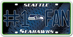Seattle Seahawks License Plate #1 Fan