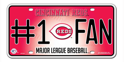 Cincinnati Reds License Plate #1 Fan