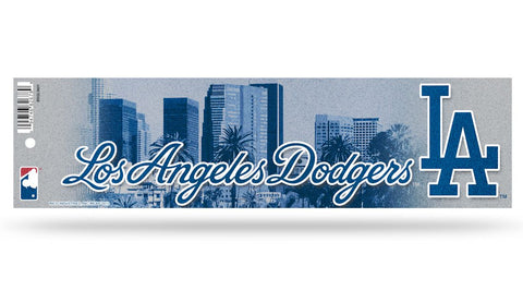Los Angeles Dodgers Decal Bumper Sticker Glitter