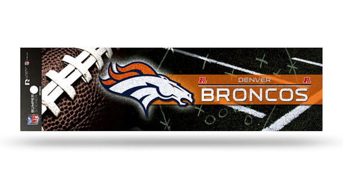 Denver Broncos Decal Bumper Sticker Glitter