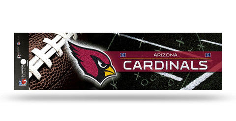 Arizona Cardinals Decal Bumper Sticker Glitter