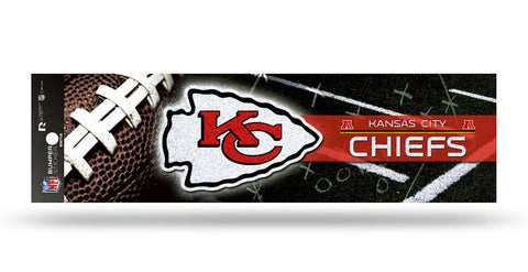 Kansas City Chiefs Decal Bumper Sticker Glitter