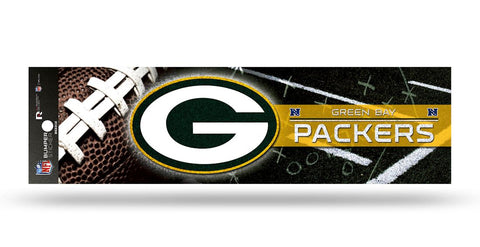 Green Bay Packers Decal Bumper Sticker Glitter