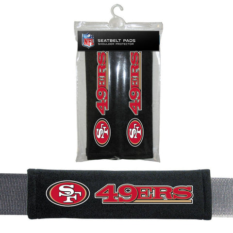 NFL San Francisco 49ers Seat Belt Pads