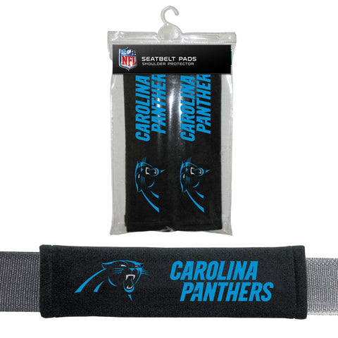 NFL Carolina Panthers Seat Belt Pads