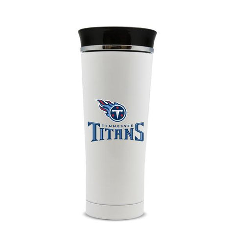 TENNESSEE TITANS STAINLESS STEEL LEAK PROOF FREE FLOW THERMO MUG 18 OZ.