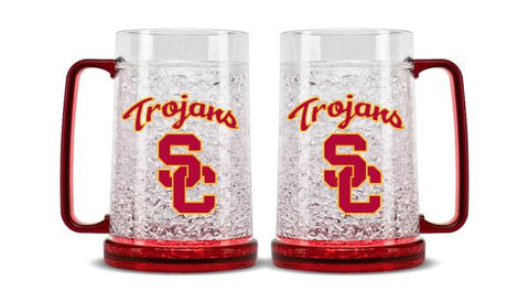 UNIV. OF SO. CALIFORNIA CRYSTAL FREEZER MUG