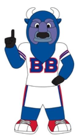 Buffalo Bills 7 Ft Tall Inflatable Mascot