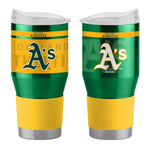 Oakland A'S 24Oz Ultra Twist Tumblers - 18/8 Steel Vacuum Insulated With High Lip Slider Lid