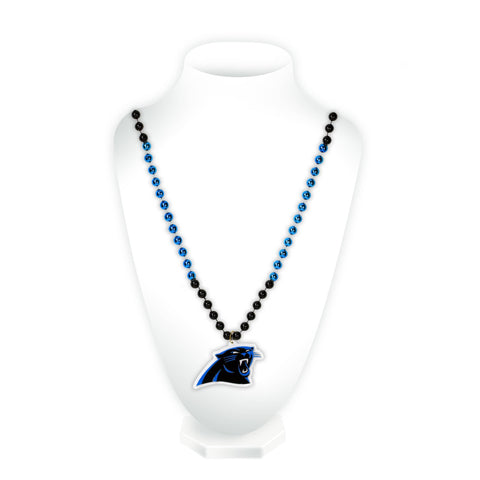 Car Panthers Sport Beads With Medallion