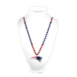 Patriots Sport Beads With Medallion