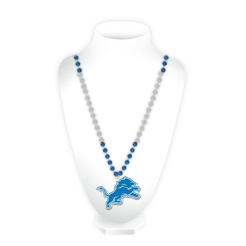 Detroit Lions Sport Beads With Medallion