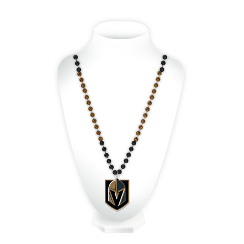 Las Vegas Golden Knights Sport Beads With Medallion