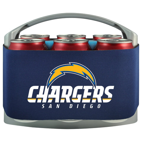 Los Angeles Chargers Cooler With Neoprene Sleeve And Freezer Component
