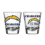 Los Angeles Chargers 2Oz Spirit Shot Glasses