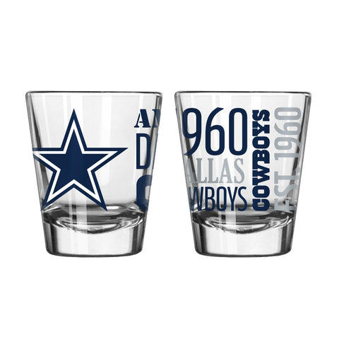 Dallas Cowboys 2Oz Spirit Shot Glasses