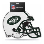 New York Jets Helmet Die Cut W/Header