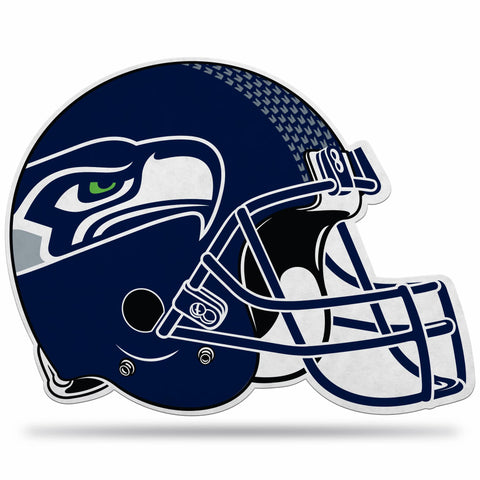 Seattle Seahawks Helmet Die Cut Pennant